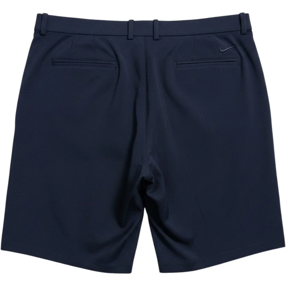 Nike Golf Shorts Mens 42/10 Navy Blue Dri-FIT Flat Front Performance Comfortable